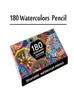 Премиальная мягкая ядра 180 набор карандашей для взрослых для взрослых раскраски рисунок акварель 2011026133756