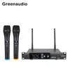 Microfoons GAW-SH300 Wireless Dynamic Handheld Microfoon One-to-Two huishouden Karaoke Outdoor Stage Performance Conference