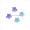 Other Sile Beads Teething Teether Accessories Food Grade Pearl Star Heart Loose Chew Pacifier Diy Dummy Making Drop Delivery Dhgarden Dhlv1