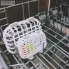 収納ボトル2PCS食器洗い機専用の小さなアイテムバスケットキッチンアクセサリークリーニングと排水箱