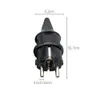 1PCS EU Stecker Wechselstromanschluss 16A für Hausgeräte Solar Wechselrichter Haushalt wasserdichtes IP44