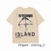 2023 Nieuwe heren t Shirts Stone High Quality Brand Islands Crew Neck Chromees Short Sheeves Tops Tees Letter Cross Print Casual T-Shirts ZTE4