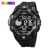 Montre-bracelets Skmei 2123 Digital Movement Sport Watches Mens Casual Stophatch Military Imperproofr Wristwatch Men Date Alarm Reloj