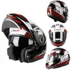 Capacetes de motocicleta LS2 FF370 Toda a temporada Helmet Lens dupla Anti nevoeiro para homens e mulheres Casco Moto Double Racing Capacete