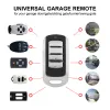 Keychains Garage Door Remote Contrôle 433.92 MHz Opender de porte de commande 287 MHz à 868 MHz Multifréquence Multifréquence Code de roule