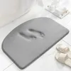 Bath Mats Non-slip Mat Memory Foam Carpet Super Absorbent Bathroom Rug Bathtub Side Floor Rugs Shower Room Doormat Toilet Foot Pad