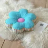 Oreiller de fleur en forme de siège pour la maison canapé de décoration pour la taille soutenant le sol épais coussin tatami mat gift