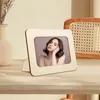 Frames Wood Picture Frame Desk PO Desktop DIY HOLDER DIFFICHE