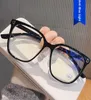 メガネ青色光保護眼鏡フレームピンク透明