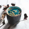 Ensembles de voies de thé en céramique japonais glace glacie table vaisse