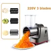 Grinders Electric Vegertable Cutte multifunctionele aardappel komkommer wortelslicier keukenmachine