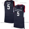 UCONN HUSKIES 2024ファイナルフォーカレッジバスケットボール32ドノバンクリンガンジャージー12カムスペンサー35サムソンジョンソン11アレックスカラバン2トリステンニュートン5ステステホンキャッスルシャツ