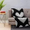 Coperte Rosy Heart (White) Coperta per pile personalizzata