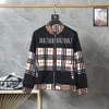 hommes à sweat à capuche Classic Casual Brand Jacket Shirt Double tissé Matériau Vestes Bomber Vestes Pocket Decoration Taille asiatique V-Neck Spring Coat