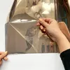 Pencere Çıkartmaları Tek Yönlü Ayna Film Termal Yalıtım Anti-UV Gizlilik Evler ve Ofisler için Kendinden Yapışkan Dekoratif Tonlar