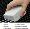 Tools 2 Pcs BBQ Grill Cleaning Brick Block Barbecue Stone Pumice Bricks Cleaner With Handle