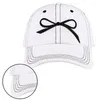 Ball Caps Travel Gathering brodery Bowknot Hat Outdoor Sports Baseball Femme Man Alivable Head Size Cycling