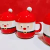 Mugs Funny Santa Claus Christmas Gift Ceramic Cup Coffee Mug For Boys And Girls Super Beautiful Fun