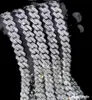 Who da 14 mm Prong Miami Cuban Link Chain 16 pollici 18 pollici 20 pollici 22 pollici 24 pollici 26 pollici 28 pollici 30 pollici ghiacciati da uomo in argento oro rino 4050625