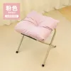 Woonkamer Stap Stoel Plastic metalen rechthoek Lage Decoratief kantoor Make -up Badkamer Voet ontlasting Tuin Tabouret Patio -meubels