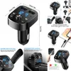 New 2024 Her Auto Electronics Car Charger FM Transmitter Bluetooth Audio Dual USB Car Mp3 Player Autoradio Handsfree Charger 3.1A Fast Charger Car Accessories
