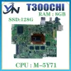Moederbord T300C Mainboard voor ASUS Transformer Book T300 Chi T300chi Laptop Motherboard M5Y71 8GB/RAM Notebook Main Board SSD128G