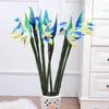 Fiori decorativi 1pc 80 cm Flower Bird of Paradise Disposizione artificiale Artificia