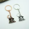 Keychains Wicca Nature Keychain - Moon Mountain & Mushroom Magic Charm