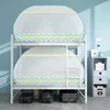 Moderne stijl Student Dormitory Big Space Bovenste Lower Bunk Mosquito Net Summer Home Free Install Yurt Mosquito Net Foldable Tent