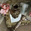 Candle Holders European and American Retro Candlestick Ornamens Ins Style Decoration Po Props Romantische Franse dinerindeling