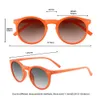 Meeshow Design Sonnenbrille Männer Frauen Retro Mode Oversize Summer Round Big Frame 100% UV400 polarisierte Sonnenbrille 240407