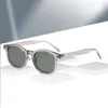 Lunettes de soleil rétro tr90 pour hommes de la mode ronde pour hommes