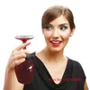 Kreatives verkehrtem Goblet Wine Cup lustige Partyglashochzeit Flöten Hoch Borosilicat Glass Inverted Wineglass Großhandel