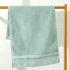 Serviette t006a soft jacquard épais fortement absorbant l'eau de salle de bain adulte de salle de bain coton