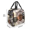 Hasbulla Cooking Master Lunch Bag Men vrouwen thermische koeler geïsoleerde lunchbox voor kinderen school werk picknicken voedsel draagtas tassen