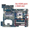 Moderkort PIWG2 LA675AP för Lenovo IdeaPad G570 Notebook Mainboard HM65 UMA 11013647 90000026 11013570 DDR3 Laptop Motherboard