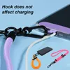 Telefon Lanyard Verstellbares Crossbody Schulterkarte Halskabel Anti-verlorene Handgelenksgurt abnehmbarer Clip Hang Hang Telefon Sicherheit Tether