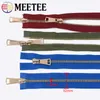 1/2Pcs 5# 120cm Metal Zippers Double Sliders Zipper Jacket Clothes Open-end Auto Lock Zips Tailoring Repair Kit Accessories