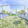 Decoratieve bloemen Home Decor Artificial Flower Arch Kerstsimulatie Garland Rose Silk Doek Huishouden Adorn