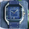 Męskie zegarki designerskie zegarki dla męskiego automatycznego ruchu mechanicznego wodoodpornego mężczyzn bransoletka szafirowa moda biznes stal nierdzewna 40 mm zegarek na rękę