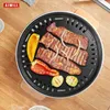 Aiwill Barbecue Grill Home Barbecue Outdoor Camping Charcoal BBQ Pove Grills Mesh Portable Smokeless Barbecue Grill Pan 240409