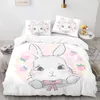 Bedding Sets Cartoon Style Duvet Cover Carefully Crafted Set 220x240 With Pillowcase For Blue Dolphin Print Home Textiles