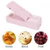 Machine Portable Rechargeable Safe For Food Quick Heat Vacuum Storage Mini Bag Sealer Convenient Fresh Chip No Need Clips Snack Plastic