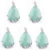 Colliers pendants Green Natural Stone Aventurine Bangle Reiki Chakra Chakra Femmes Jewelry Classic Fashion 5pcs TN3467