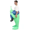 Halloween Inflatable Alien Costume Halloween Blow Up Costumes for Adult Cosplay