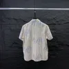 2CASABLANCH CHISHIS 22SS Camisas de diseñador Masao Mens Camiseta informal