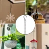 Hooks Metal Hanging Chains Sturdy Bird Feeder Iron Widely Used Practical Plant With S Hook