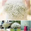 Белая гипсофила детское дыхание искусственные фальшивые шелковые цветы растения дома свадебные украшения 0824 zz