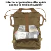 Сумки Tactical Ifak Pouch Puck Kit Pack Pack Medical Trauma Kit Sucte Systee System Med Roll Carrier Outdoor Sport Hunting Vest