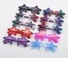 Óculos de sol 2022 Moda personalizada Cinco Star Trend Party Beach Funny Multicolor Glasses1573037